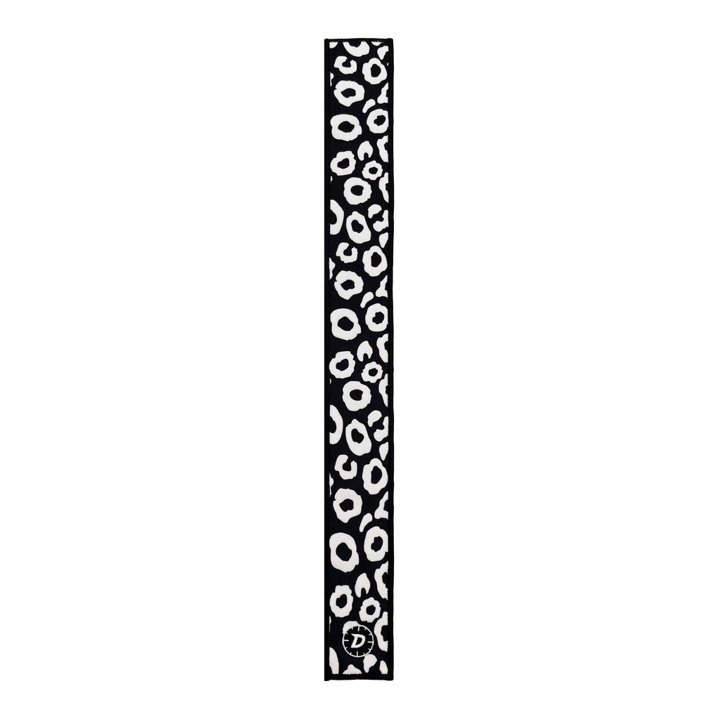 Black Leopard Print Towel