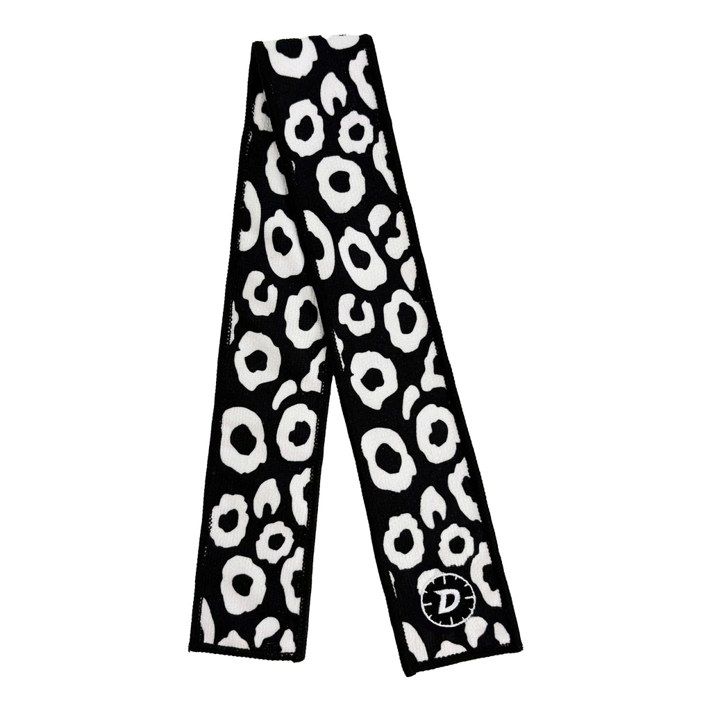Black Leopard Print Towel