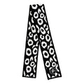 Black Leopard Print Towel