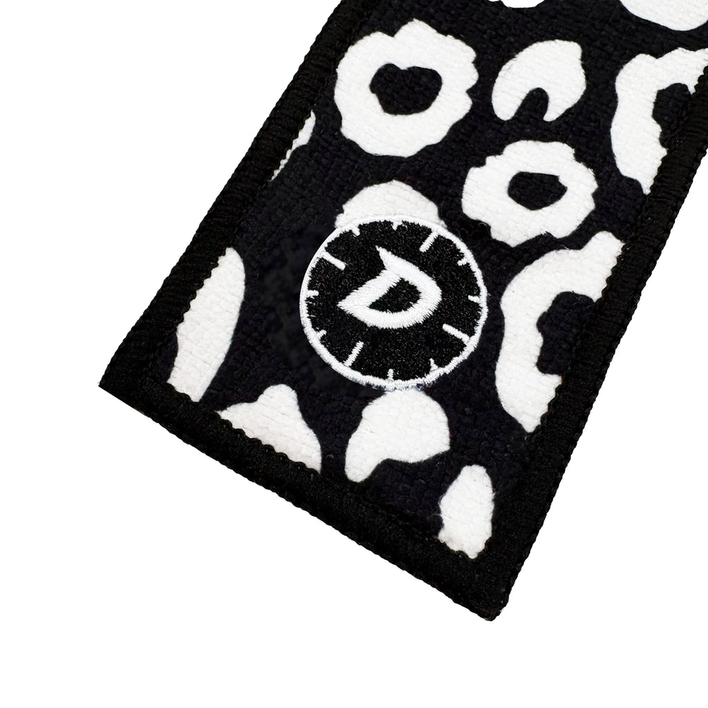 Black Leopard Print Towel