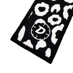 Black Leopard Print Towel