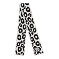 White Leopard Print Towel