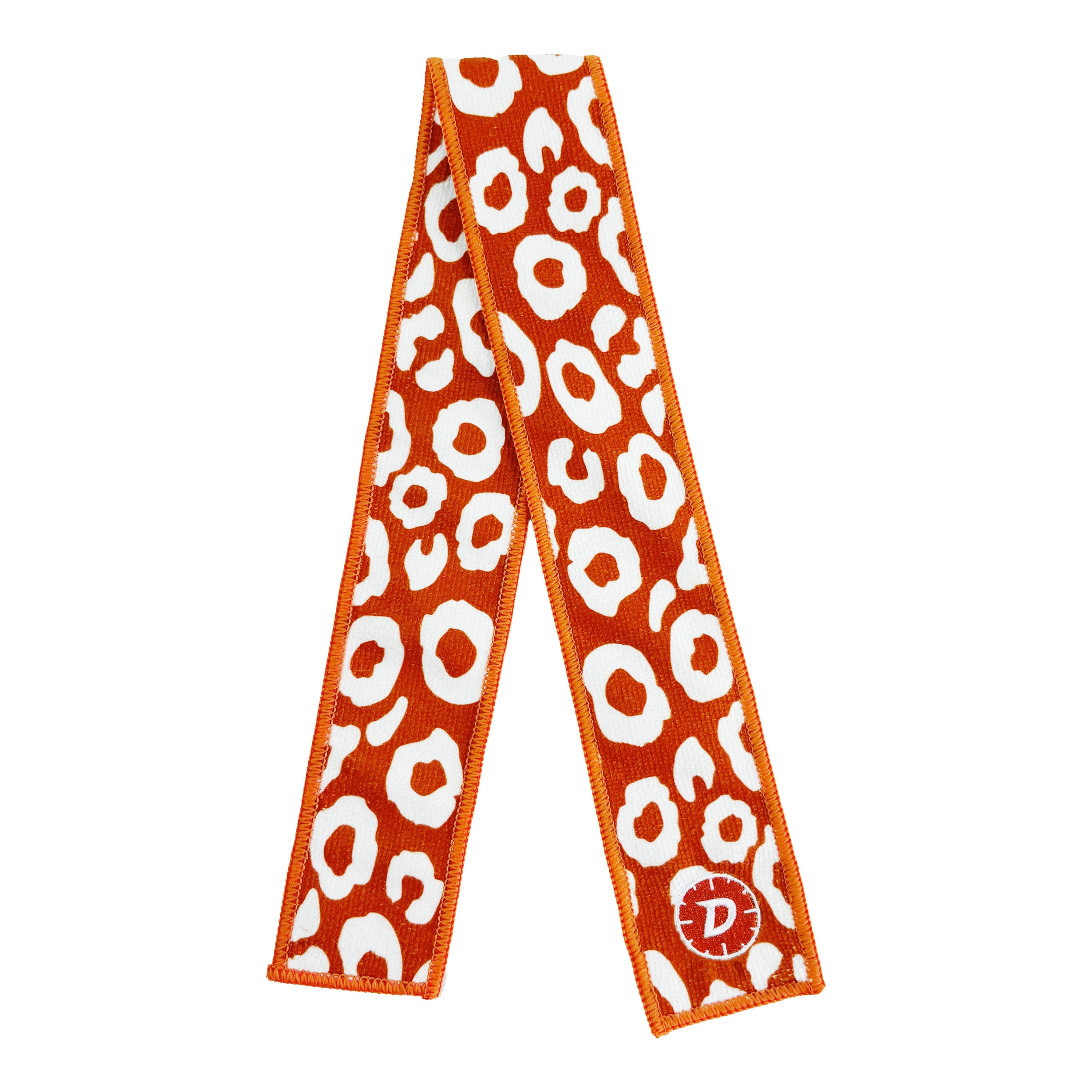 Red Leopard Print Towel